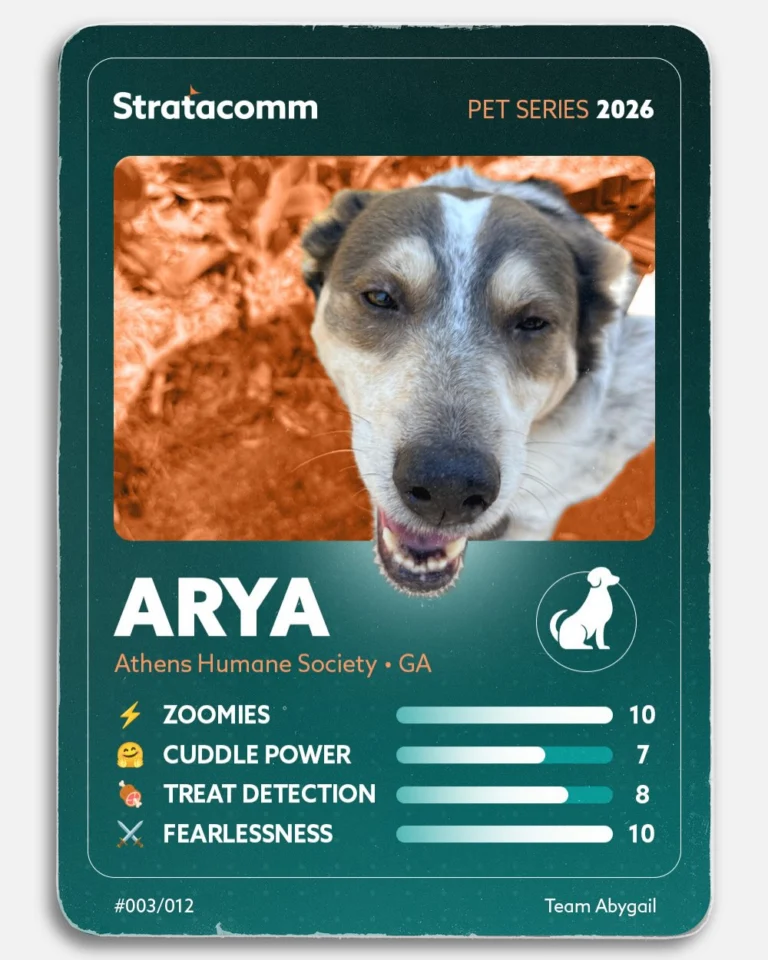 Instagram post from stratacomm. This post is in position 3.