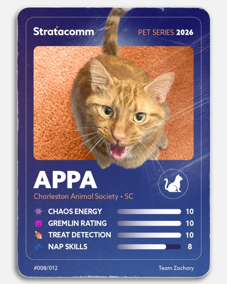 Instagram post from stratacomm. This post is in position 8.