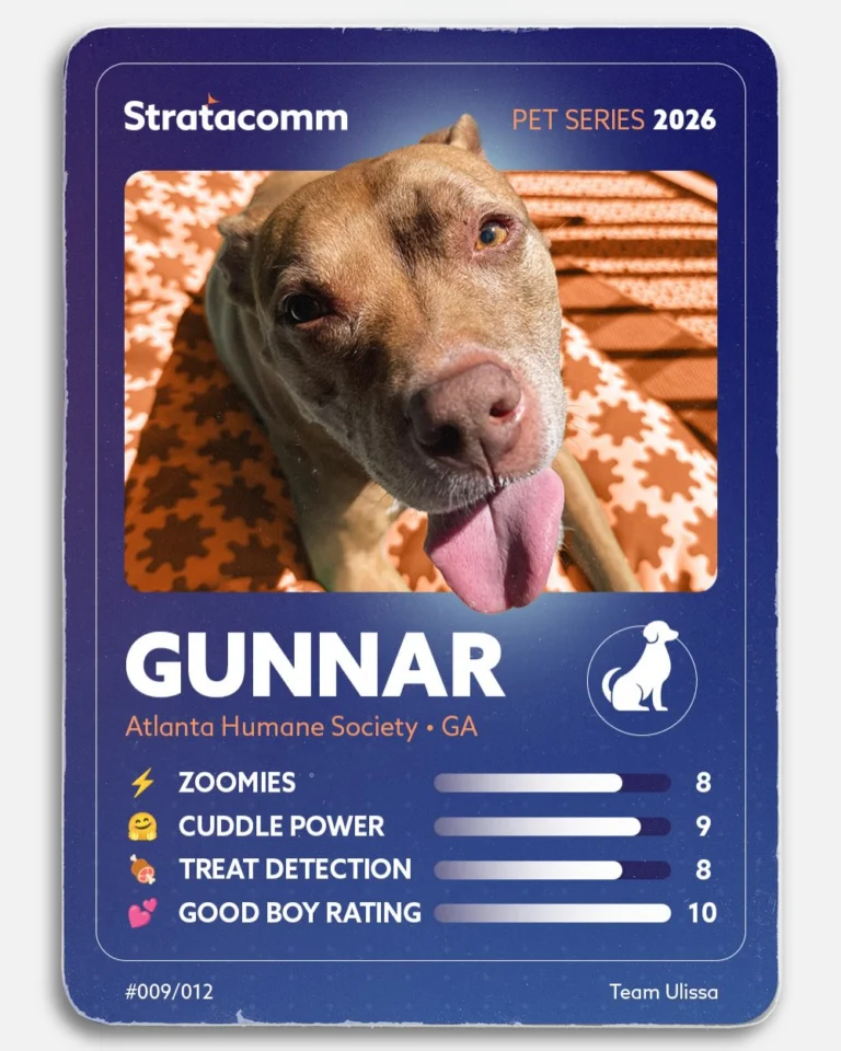 Instagram post from stratacomm. This post is in position 9.